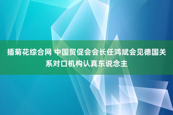 插菊花综合网 中国贸促会会长任鸿斌会见德国关系对口机构认真东说念主