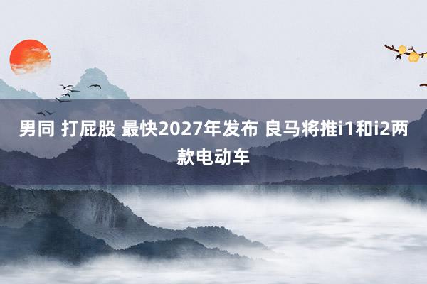 男同 打屁股 最快2027年发布 良马将推i1和i2两款电动车