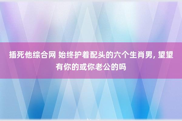 插死他综合网 始终护着配头的六个生肖男， 望望有你的或你老公的吗